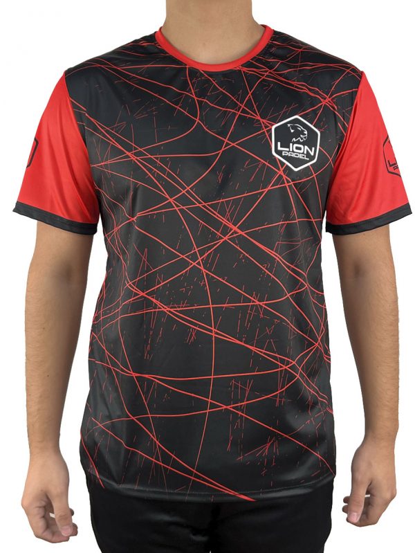 CAMISETA FULLPRINT ROJA - S