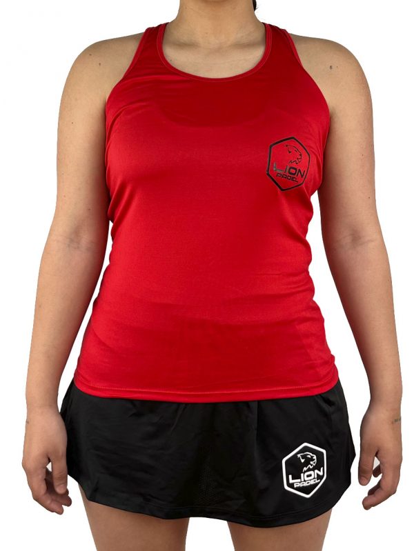 CAMISETA TÉCNICA TIRANTES ROJA - 2XL
