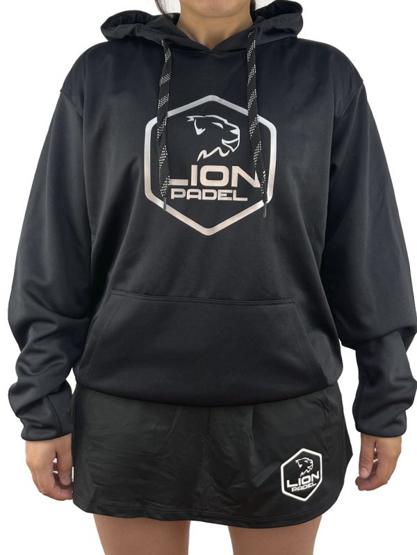 SUDADERA TÉCNICA NEGRA - S
